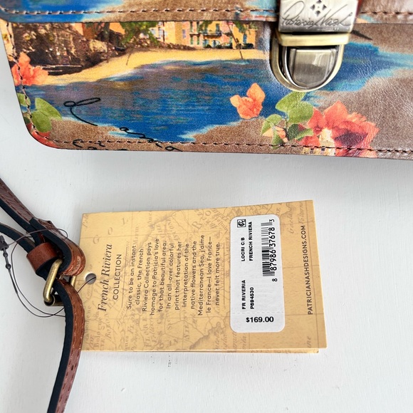 Patricia Nash LOCRI French Riviera Crossbody Bag . New with tag - Picture 3 of 13